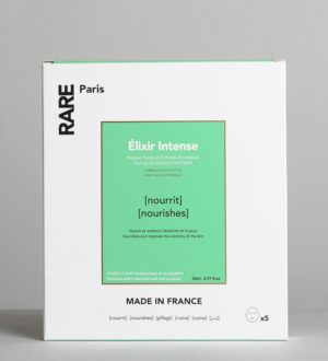 RARE Paris Box of 5 Elixir Intense Nourishing Face Mask - Набір із п'яти поживних масок для обличчя з гіалуроновою кислотою і скволаном