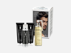Medavita Lotion Concentrée Homme Anti-Hair Loss Kit - Чоловічий набір (спрей 100 мл + шампунь 55 мл + мініатюри для гоління)