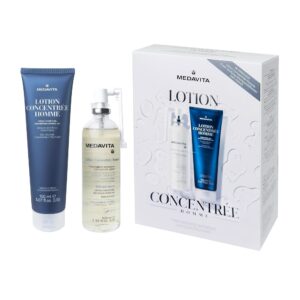 Medavita Lotion Concentrée Homme – Набір проти випадіння волосся для чоловіків (лосьон + шампунь-гель)