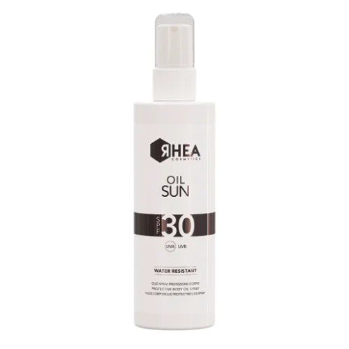 Rhea OilSun SPF30 - Захисний масляний спрей для тіла з SPF30