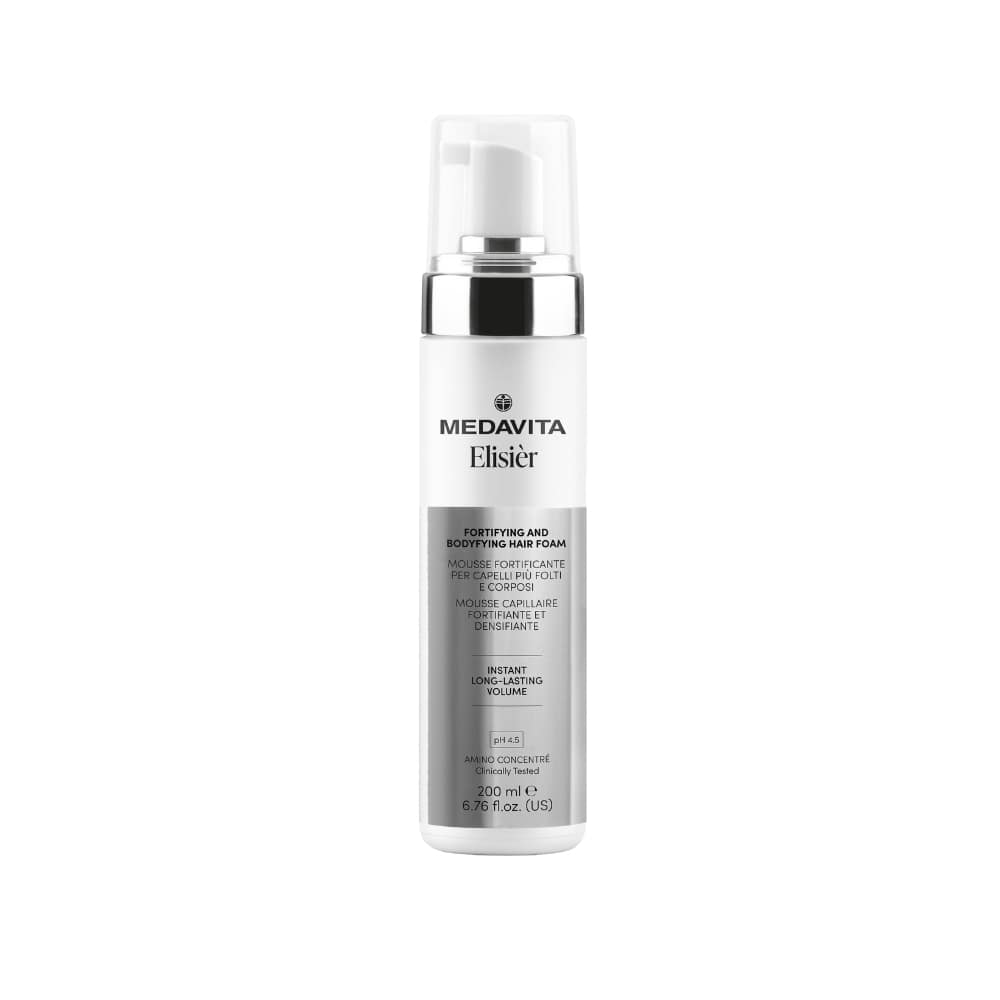 Medavita Elisièr Fortifying and bodyfying hair foam - Піна для ущільнення та укріплення волосся