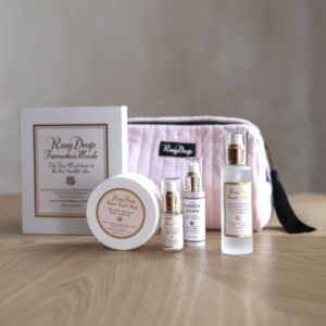 Rosy Drop – Великий набір всіх засобів з косметичкою New