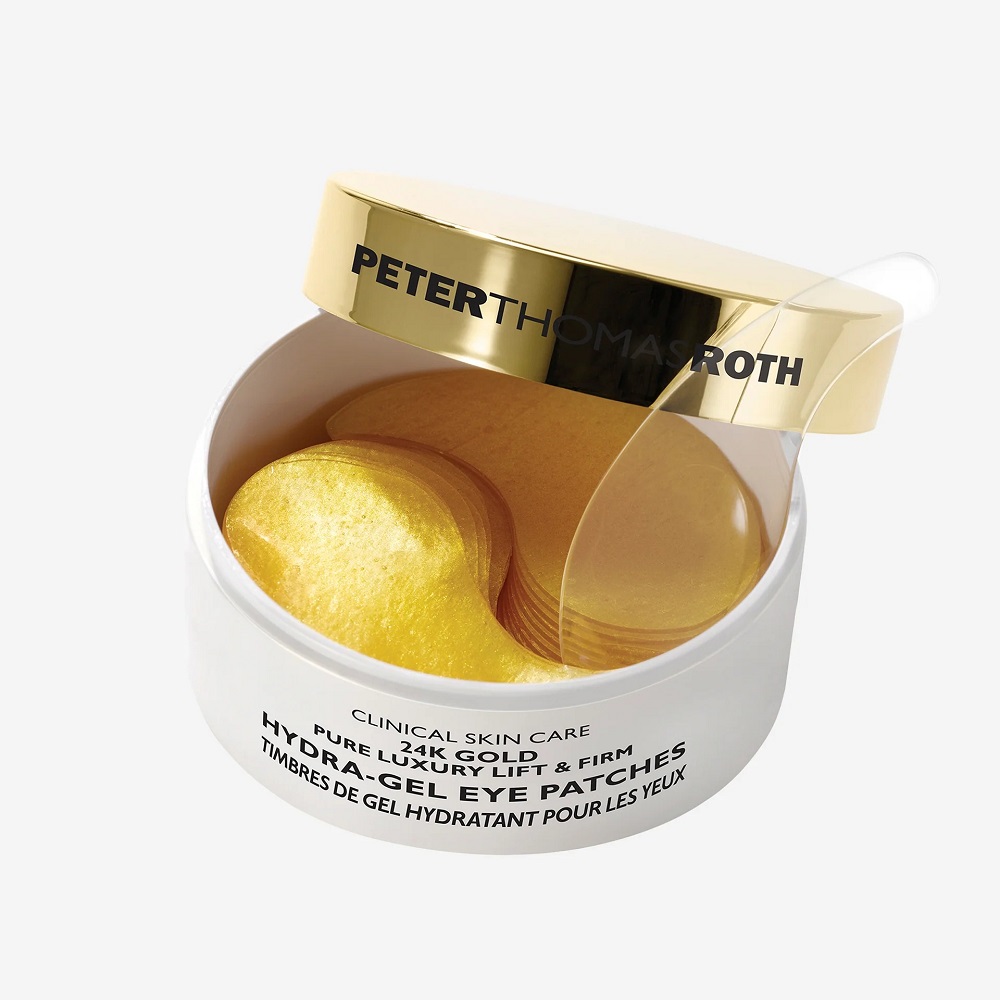 Peter Thomas Roth 24K Gold Pure Luxury Lift and Firm Hydra-Gel Eye Patches - Антивікові патчі для шкіри навколо очей з 24K золотом для ліфтингу та зміцнення