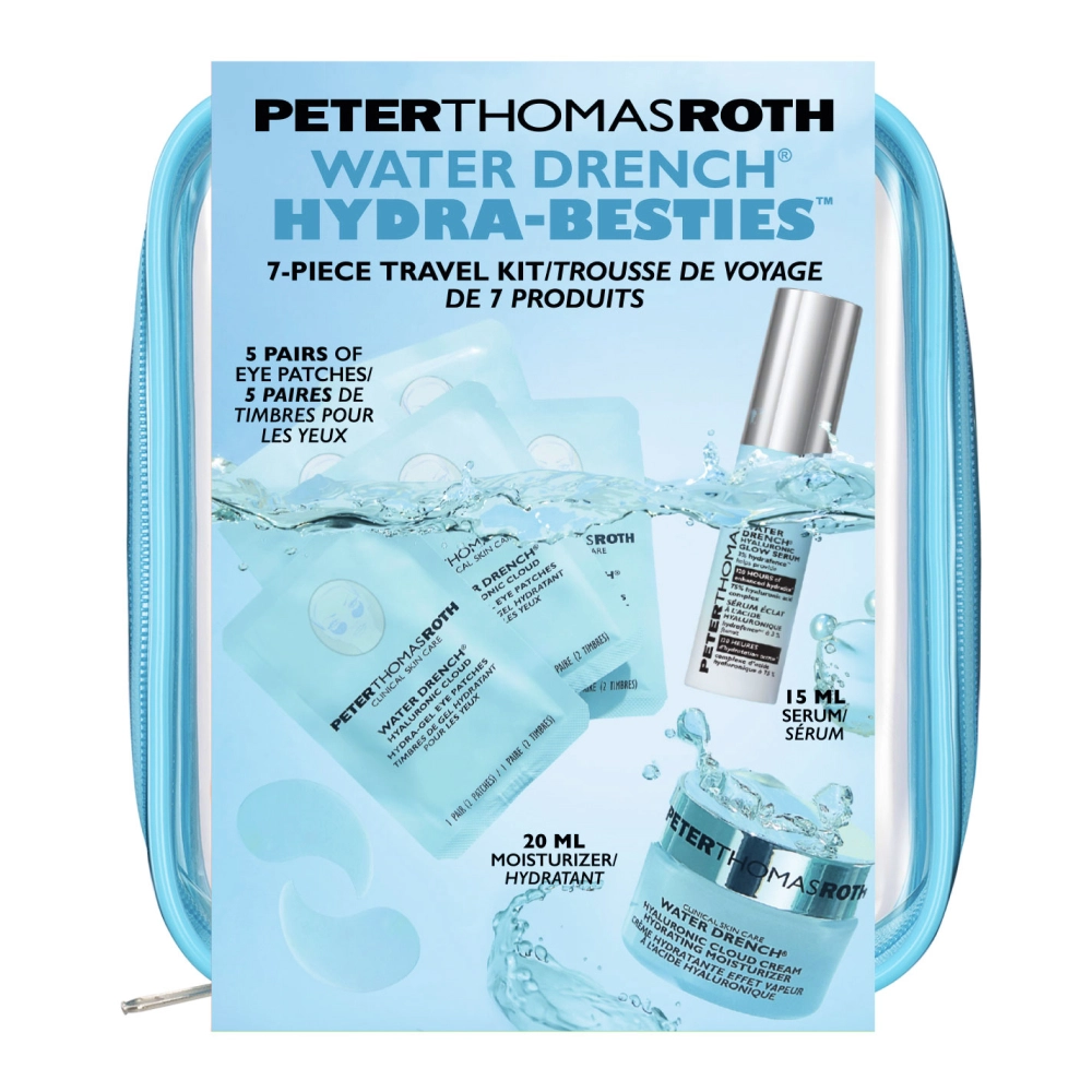Peter Thomas Roth Water Drench Hydra Besties 7-Piece Travel Kit - Набір для зволоження у тревел форматі