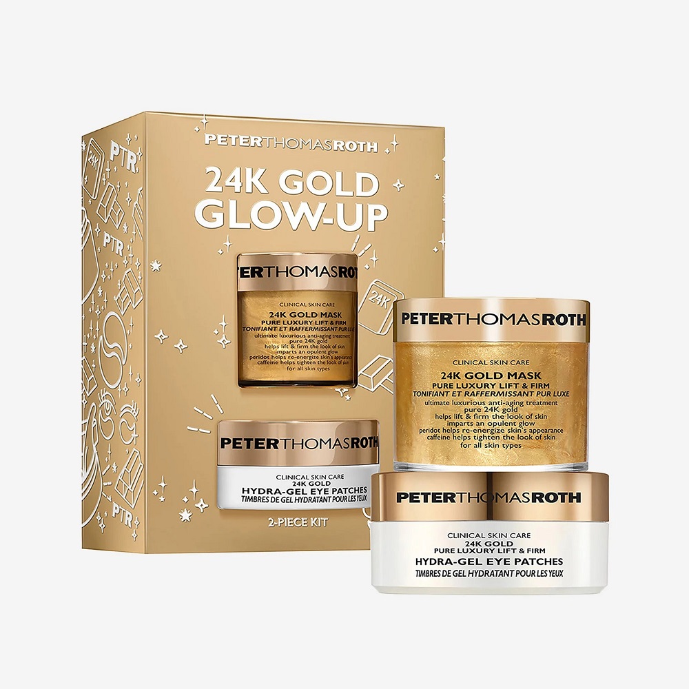 Peter Thomas Roth 24K Gold 2-Piece Kit - Подарунковий набір для сяйва з 24К золотом