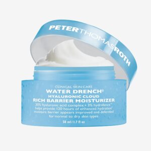 Peter Thomas Roth Water Drench Hyaluronic Cloud Rich Barrier Moisturizer - Збагачений зволожуючий крем для обличчя для відновлення бар'єру шкіри