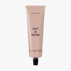 Salt&Stone Body Lotion Saffron & Cedar - Зволожувальний лосьйон для тіла з ароматом шафрану та кедру