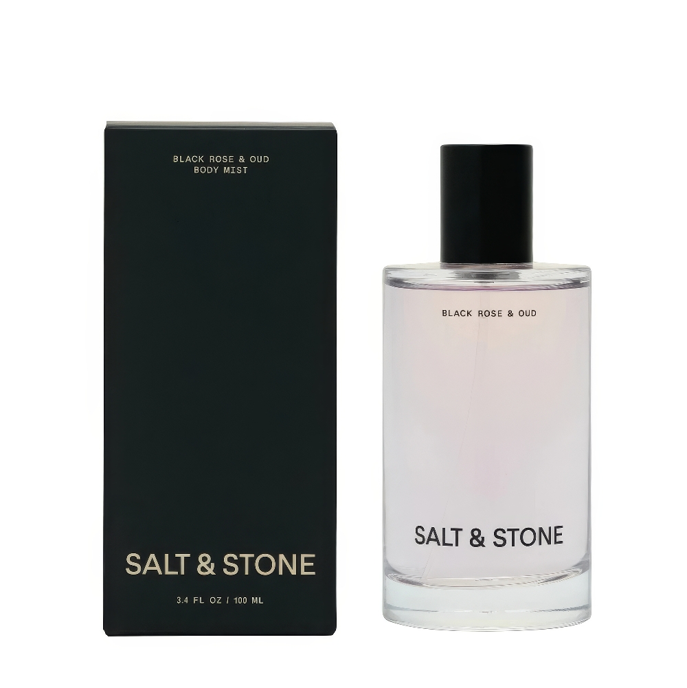 Salt & Stone Body Mist Black Rose & Oud - Міст для тіла з ароматом Чорної троянди та Уда