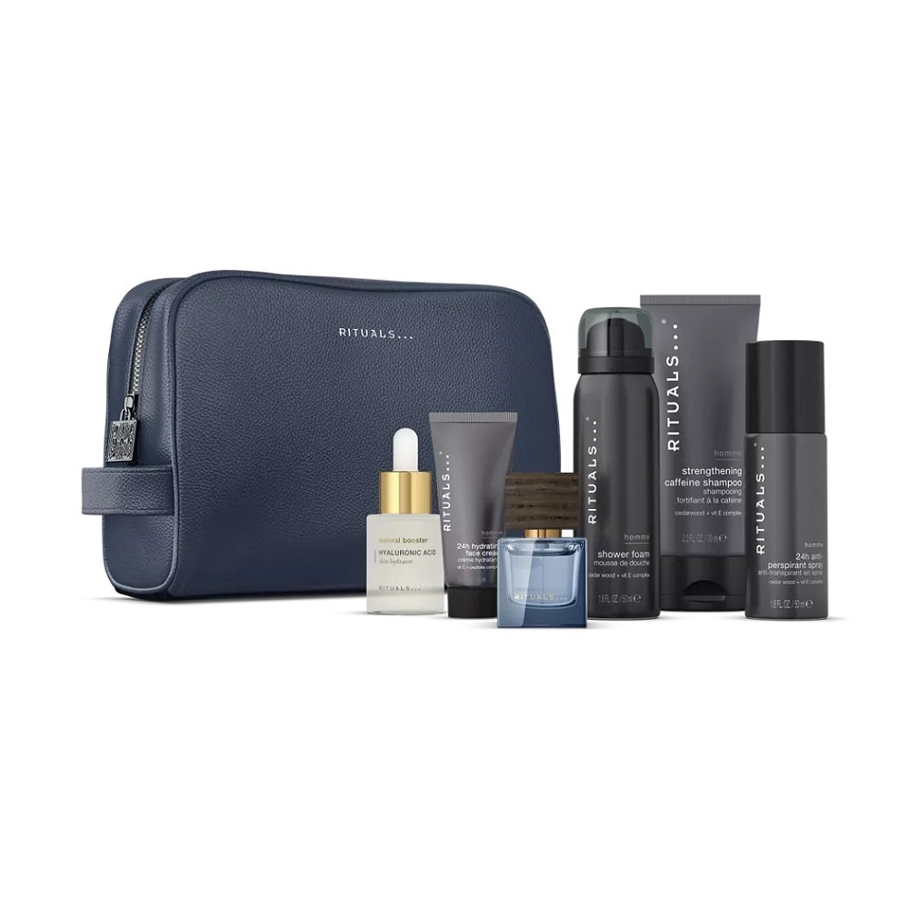 Rituals The Ritual Of HOMME Gift Set L - Подарунковий набір для чоловіків з косметичкою