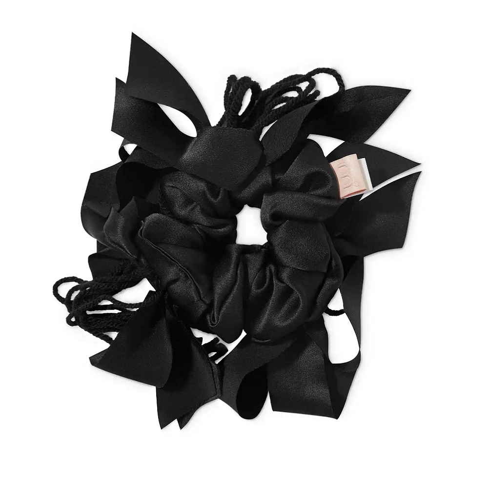 MON MOU BOBKOVA SILK SCRUNCHIE - Дизайнерська шовкова резинка