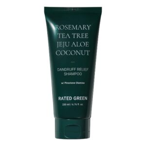 Rated Green Rosemary Tea Tree Coconut Dandruff Relief Shampoo - Шампунь проти лупи