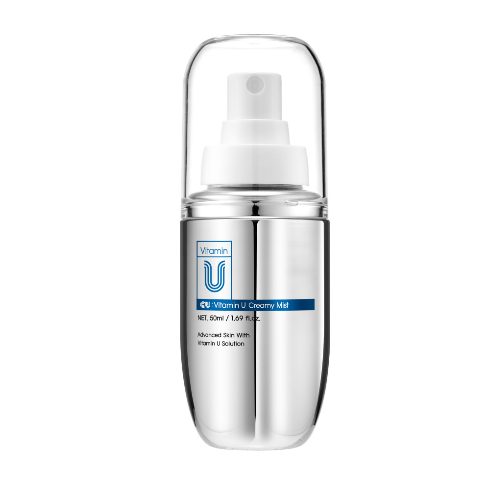 CUSKIN Vitamin U Creamy Mist - Мультифункціональний кремовий міст-вуаль з пептидами та волюфіліном для сяйва шкіри